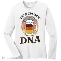 It's In My DNA German Beer Women's Long Sleeve Shirt thumb 0