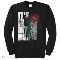 It's In My DNA Palestinian Arabic Gifts Palestine Flag Sweatshirt thumb 0