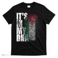 It's In My DNA Palestinian Arabic Gifts Palestine Flag T-Shirt thumb 0