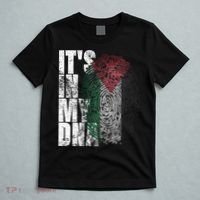 It's In My DNA Palestinian Arabic Gifts Palestine Flag T-Shirt thumb 5