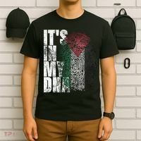 It's In My DNA Palestinian Arabic Gifts Palestine Flag T-Shirt thumb 6