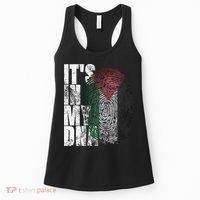 It's In My DNA Palestinian Arabic Gifts Palestine Flag Women's Tank Top thumb 0