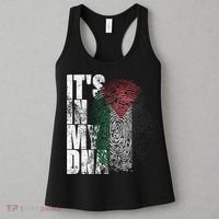 It's In My DNA Palestinian Arabic Gifts Palestine Flag Women's Tank Top thumb 3