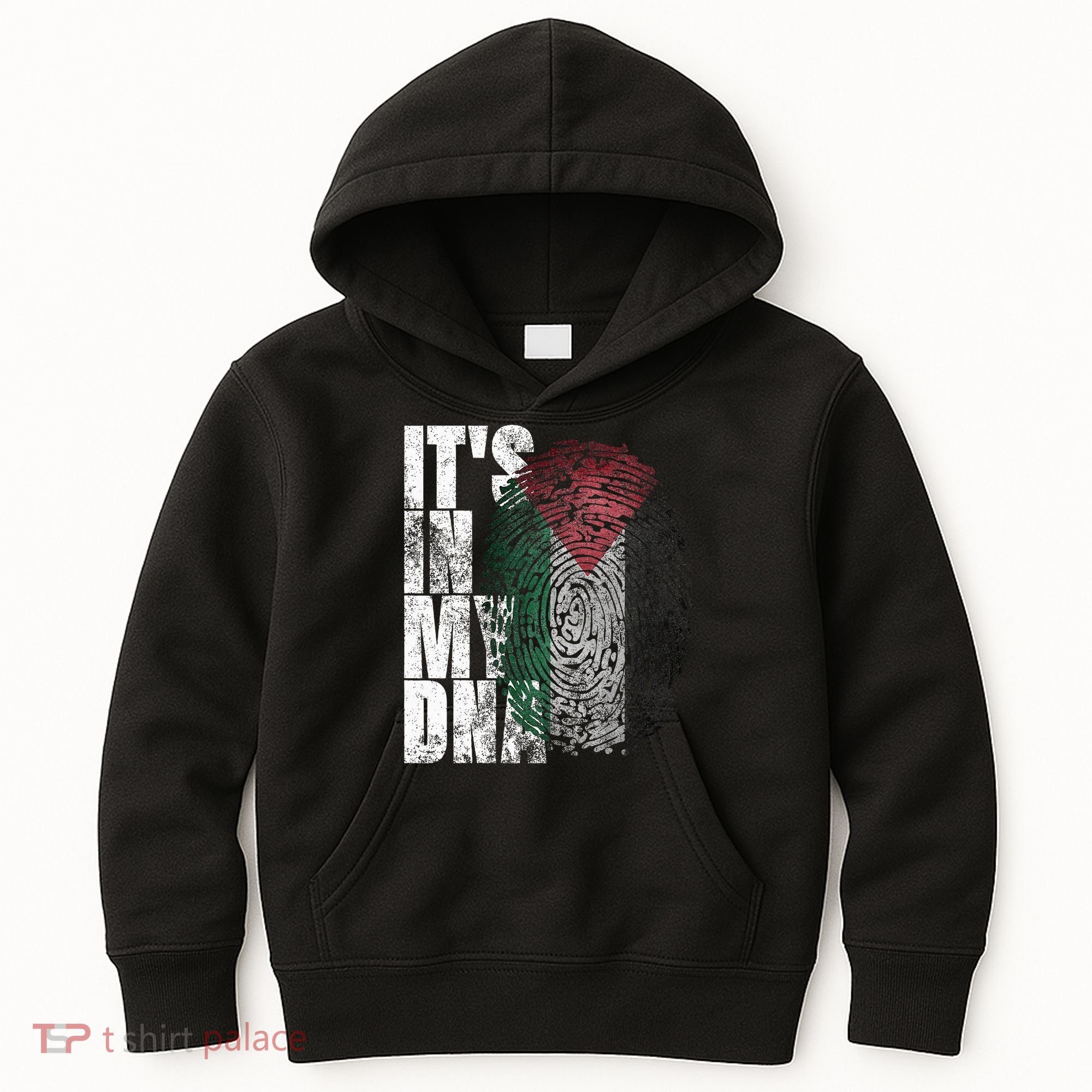 It's In My DNA Palestinian Arabic Gifts Palestine Flag Kids Hoodie