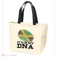 ItS In My Dna Jamaican Jamaica Flag Tote Bag thumb 3
