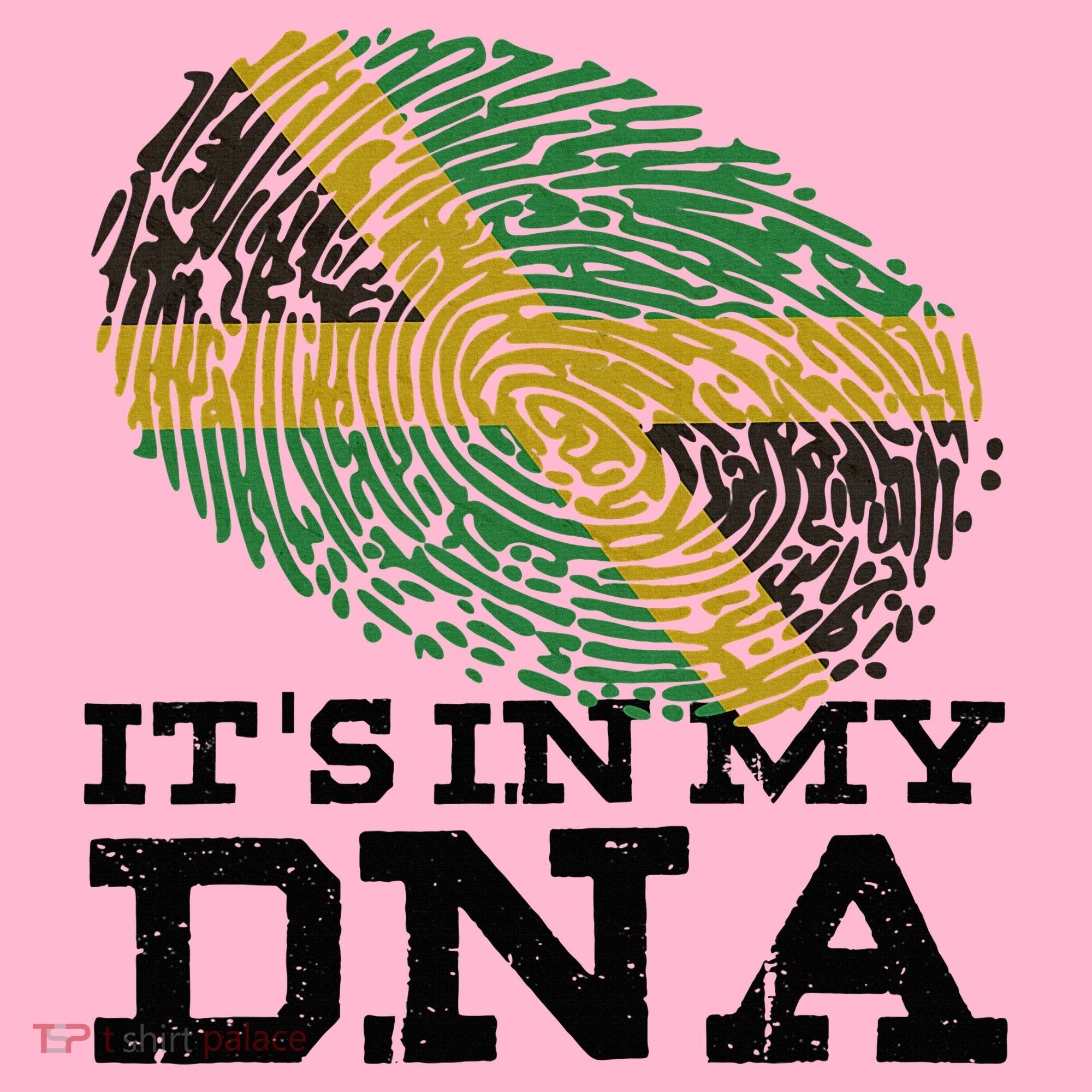 ItS In My Dna Jamaican Jamaica Flag Coaster