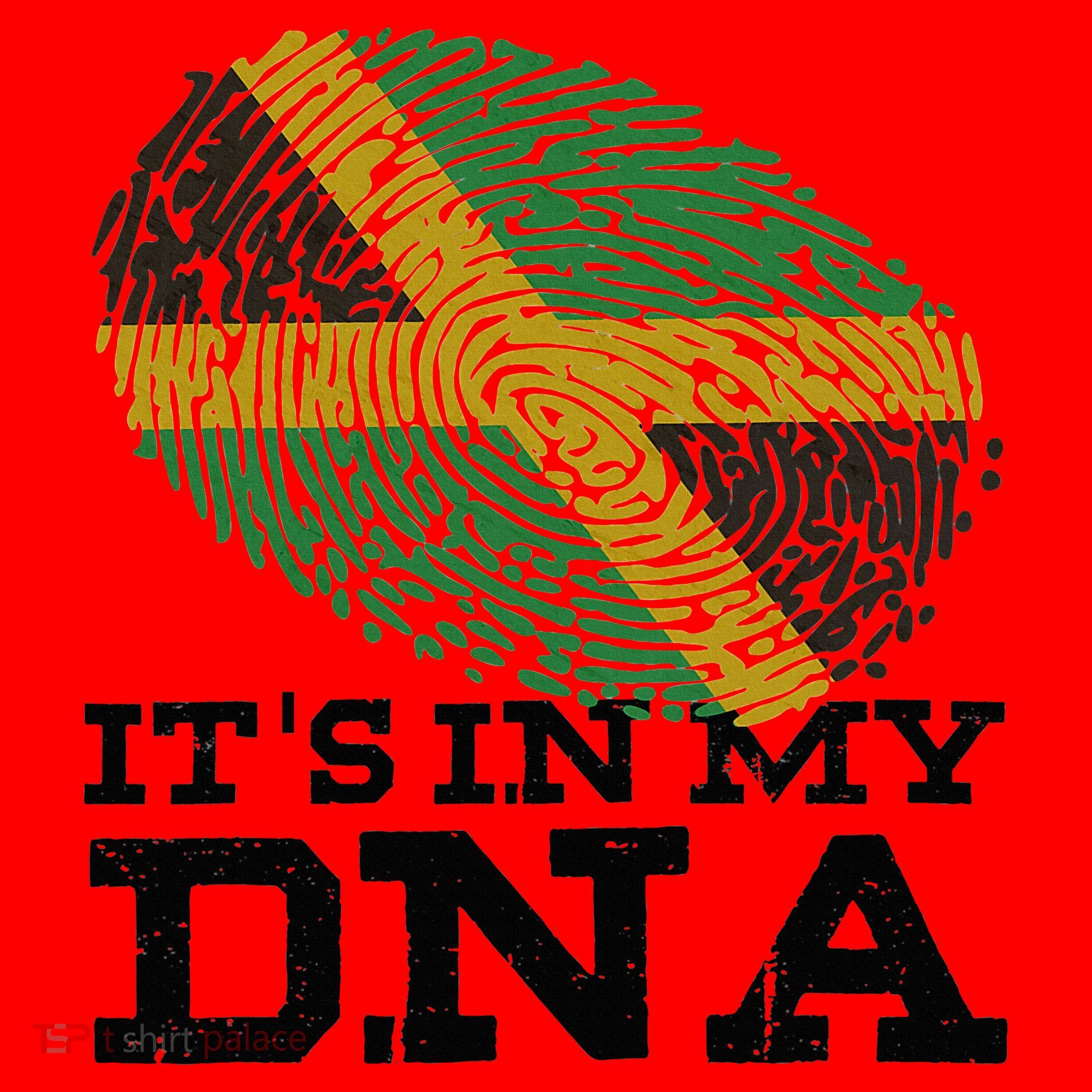 ItS In My Dna Jamaican Jamaica Flag Santa Hat
