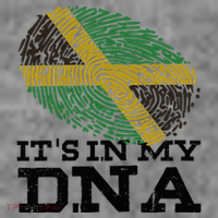 ItS In My Dna Jamaican Jamaica Flag Toddler Hoodie thumb 2