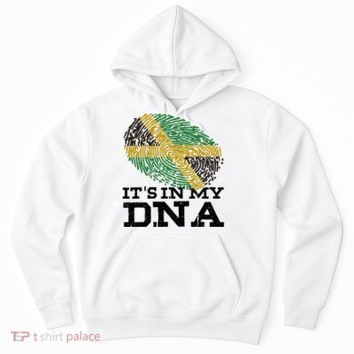 ItS In My Dna Jamaican Jamaica Flag Hoodie