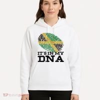 ItS In My Dna Jamaican Jamaica Flag Hoodie thumb 5