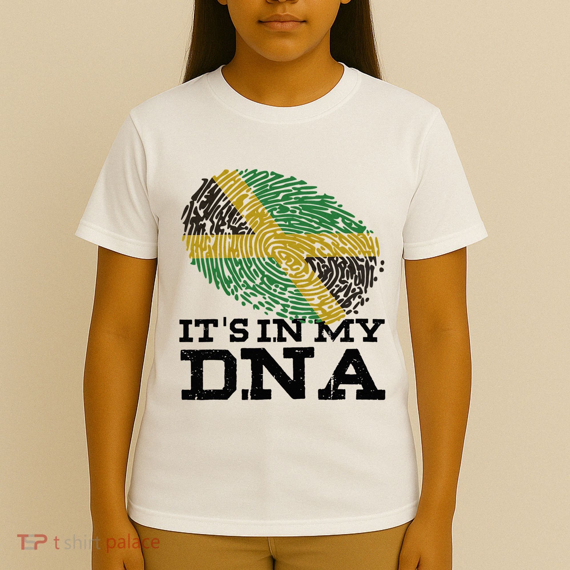 ItS In My Dna Jamaican Jamaica Flag T-Shirt