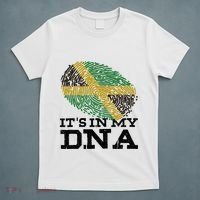 ItS In My Dna Jamaican Jamaica Flag T-Shirt thumb 5