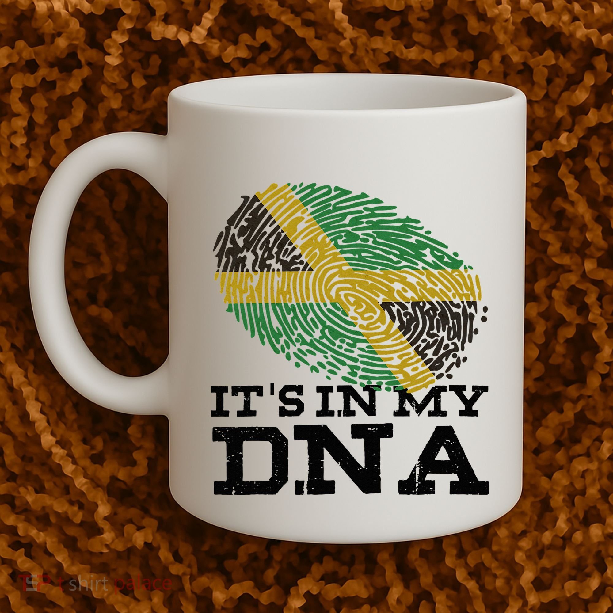 ItS In My Dna Jamaican Jamaica Flag Coffee Mug