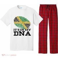 ItS In My Dna Jamaican Jamaica Flag Pajama Set thumb 0
