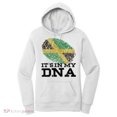 ItS In My Dna Jamaican Jamaica Flag Women's Hoodie