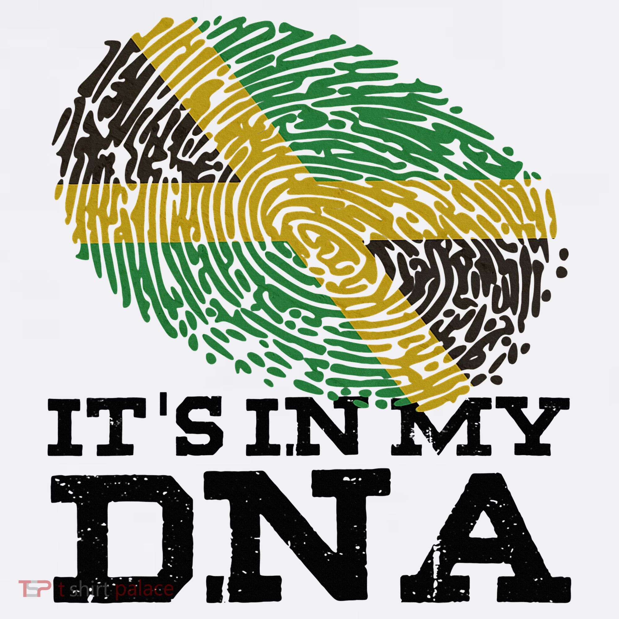 ItS In My Dna Jamaican Jamaica Flag Mousepad