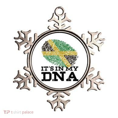 ItS In My Dna Jamaican Jamaica Flag Ornament