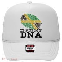 ItS In My Dna Jamaican Jamaica Flag Hat thumb 0