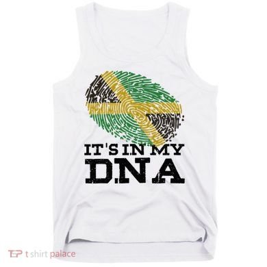 ItS In My Dna Jamaican Jamaica Flag Tank Top