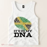 ItS In My Dna Jamaican Jamaica Flag Tank Top thumb 2