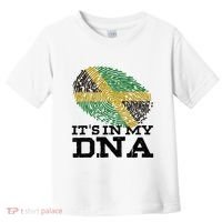 ItS In My Dna Jamaican Jamaica Flag Toddler T-Shirt thumb 0