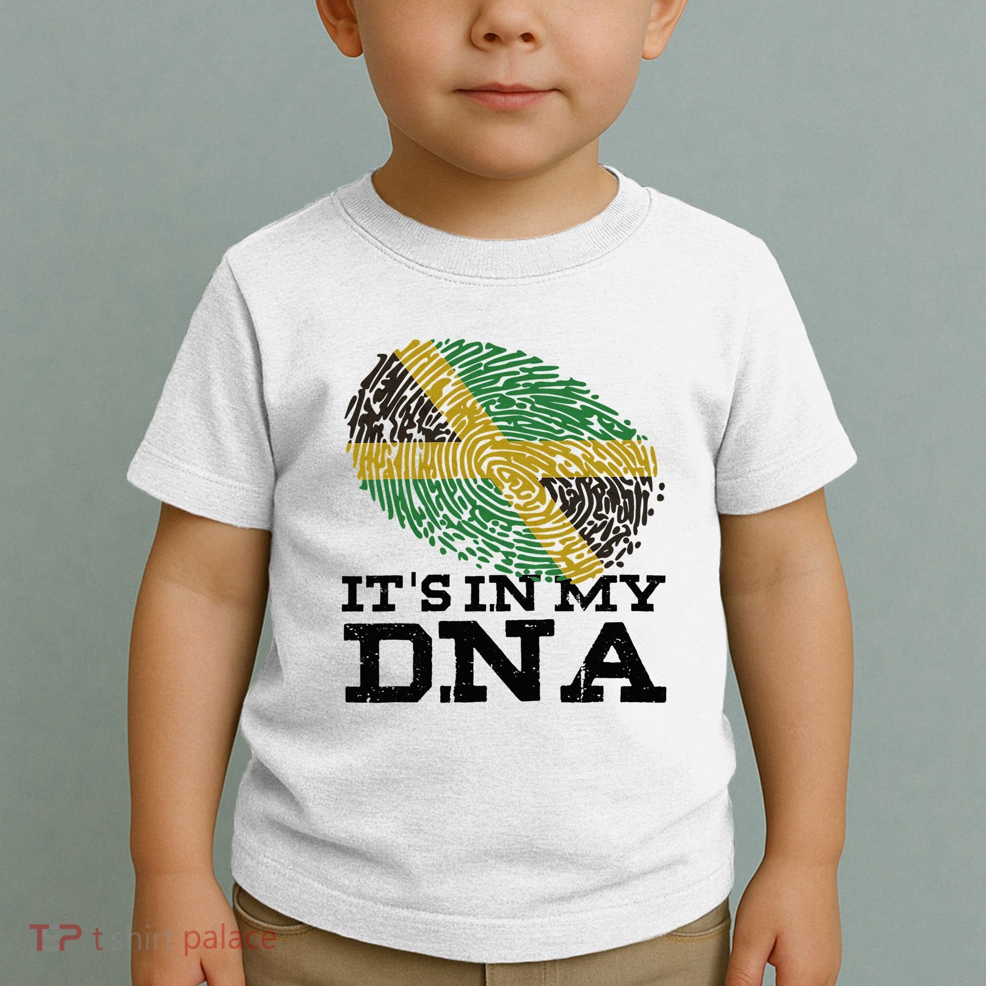ItS In My Dna Jamaican Jamaica Flag Toddler T-Shirt