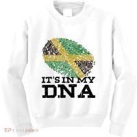 ItS In My Dna Jamaican Jamaica Flag Kids Sweatshirt thumb 0
