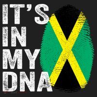 It's In My Dna Jamaican Flag Jamaica Fingerprint Gift Hat thumb 2