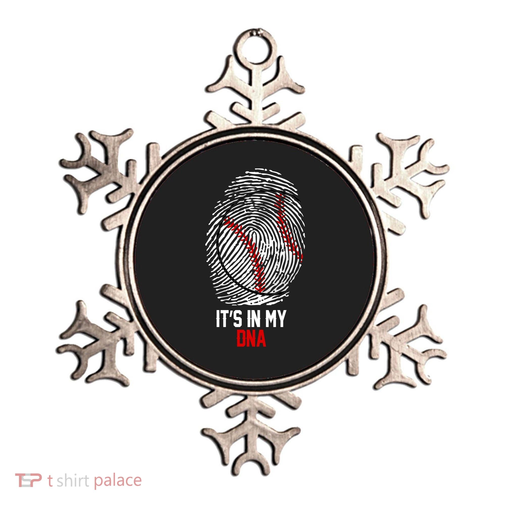 It's In My DNA Baseball Lover Ornament