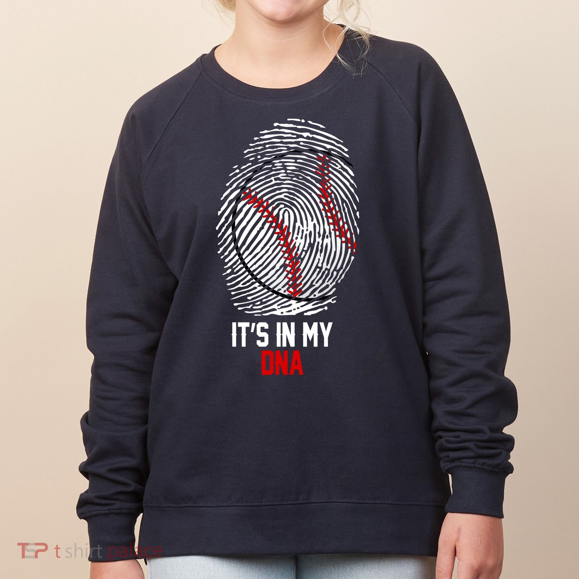 It's In My DNA Baseball Lover Women's Sweatshirt