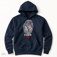 It's In My DNA Baseball Lover Hoodie thumb 0