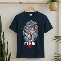 It's In My DNA Baseball Lover T-Shirt thumb 2