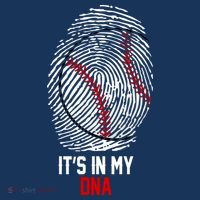 It's In My DNA Baseball Lover Bucket Hat thumb 4