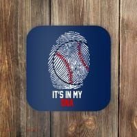 It's In My DNA Baseball Lover Coaster thumb 0