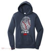 It's In My DNA Baseball Lover Women's Hoodie thumb 0