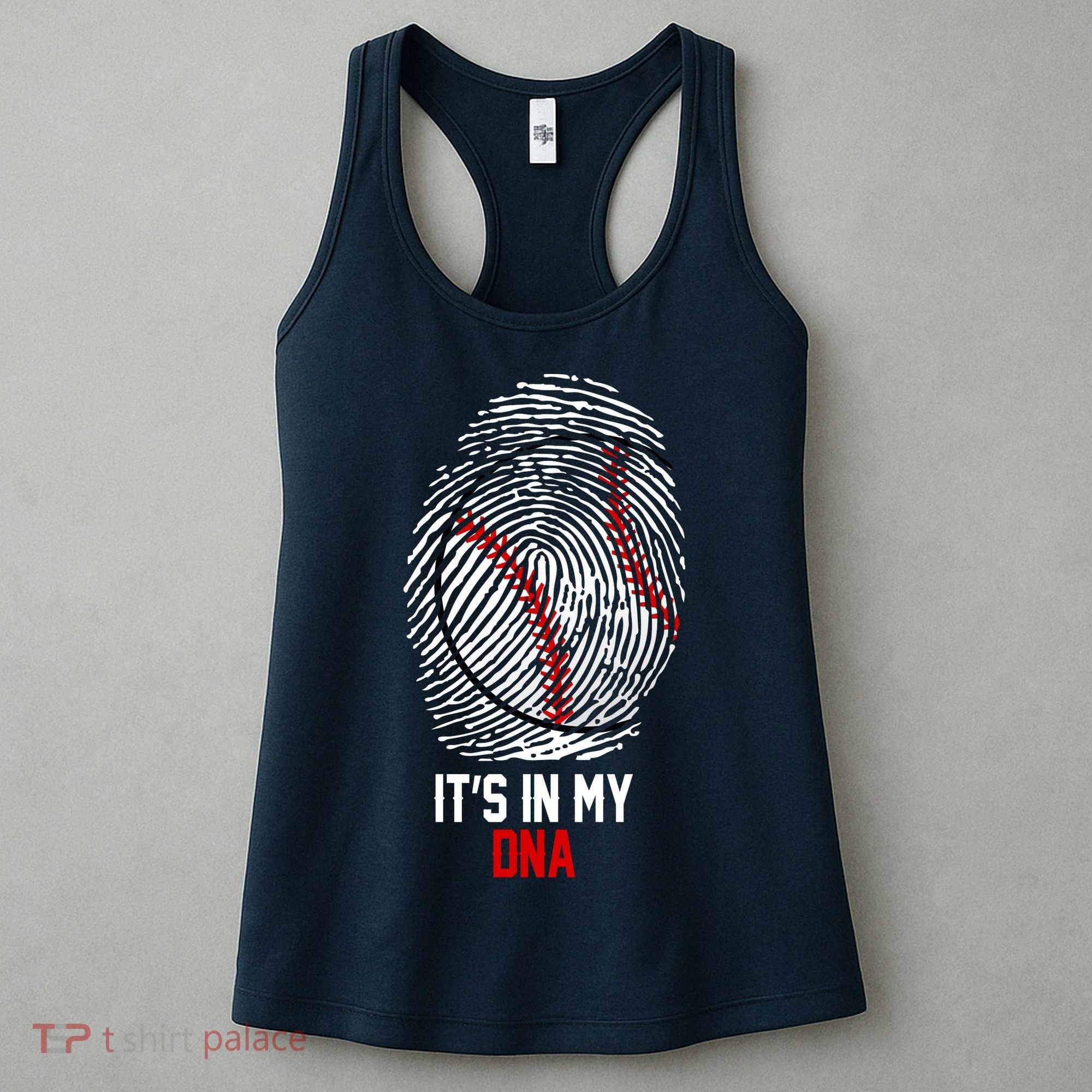 It's In My DNA Baseball Lover Women's Tank Top