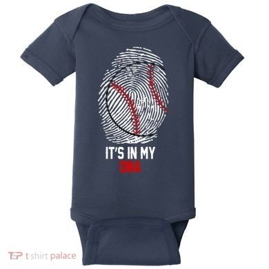 It's In My DNA Baseball Lover Baby Bodysuit
