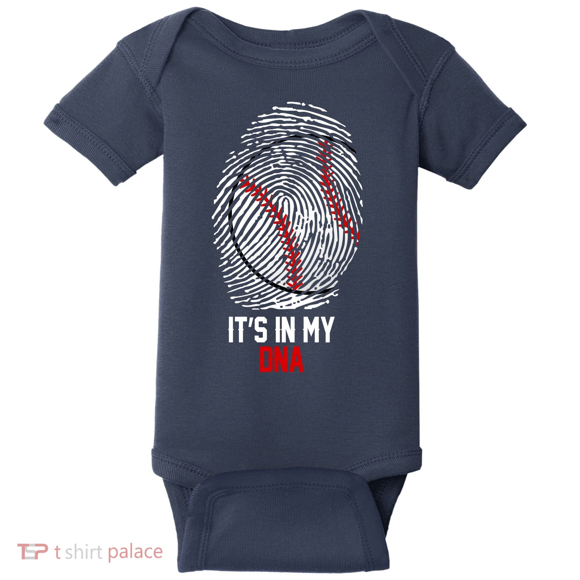 It's In My DNA Baseball Lover Baby Bodysuit