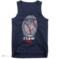 It's In My DNA Baseball Lover Tank Top thumb 0