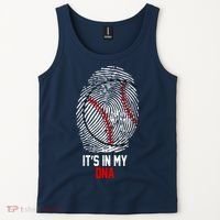 It's In My DNA Baseball Lover Tank Top thumb 2