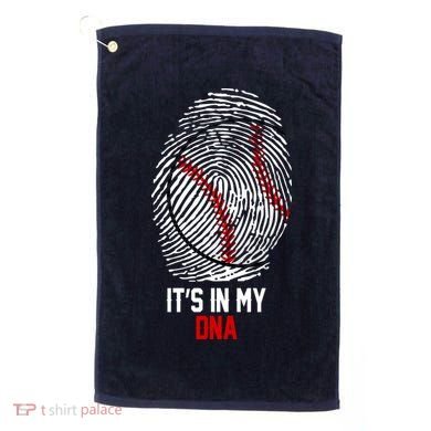 It's In My DNA Baseball Lover Golf Towel