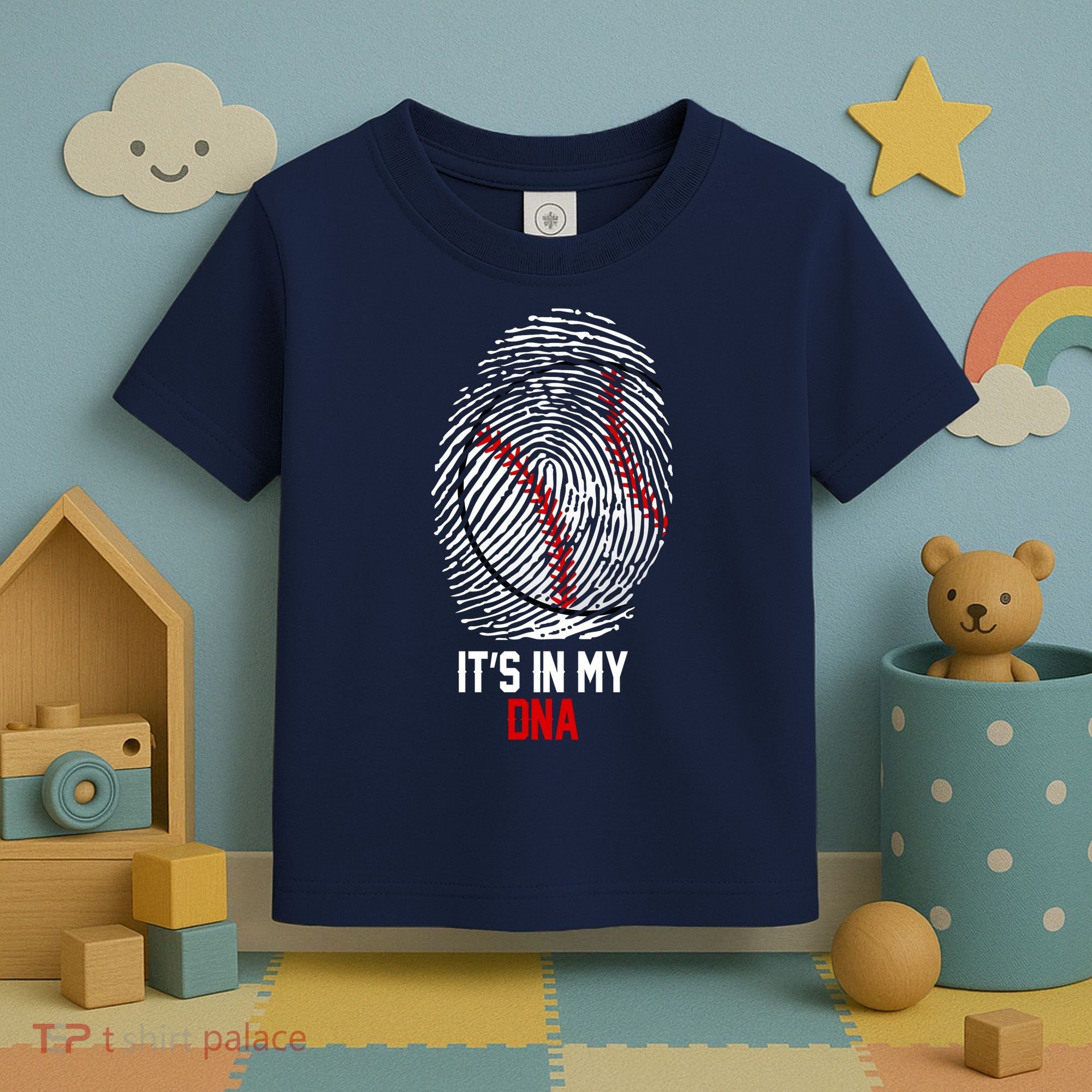 It's In My DNA Baseball Lover Toddler T-Shirt