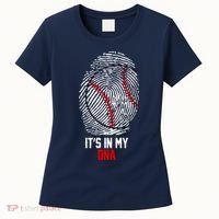 It's In My DNA Baseball Lover Women's T-Shirt thumb 0