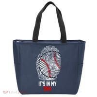It's In My DNA Baseball Lover Tote Bag thumb 0