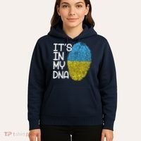 It's In My DNA Ukraine Fingerprint Hoodie thumb 5