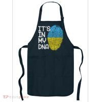 It's In My DNA Ukraine Fingerprint Apron thumb 0