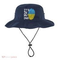 It's In My DNA Ukraine Fingerprint Bucket Hat thumb 0