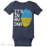 It's In My DNA Ukraine Fingerprint Baby Bodysuit thumb 0