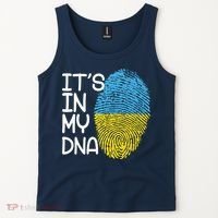 It's In My DNA Ukraine Fingerprint Tank Top thumb 2