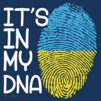 It's In My DNA Ukraine Fingerprint Toddler T-Shirt thumb 4